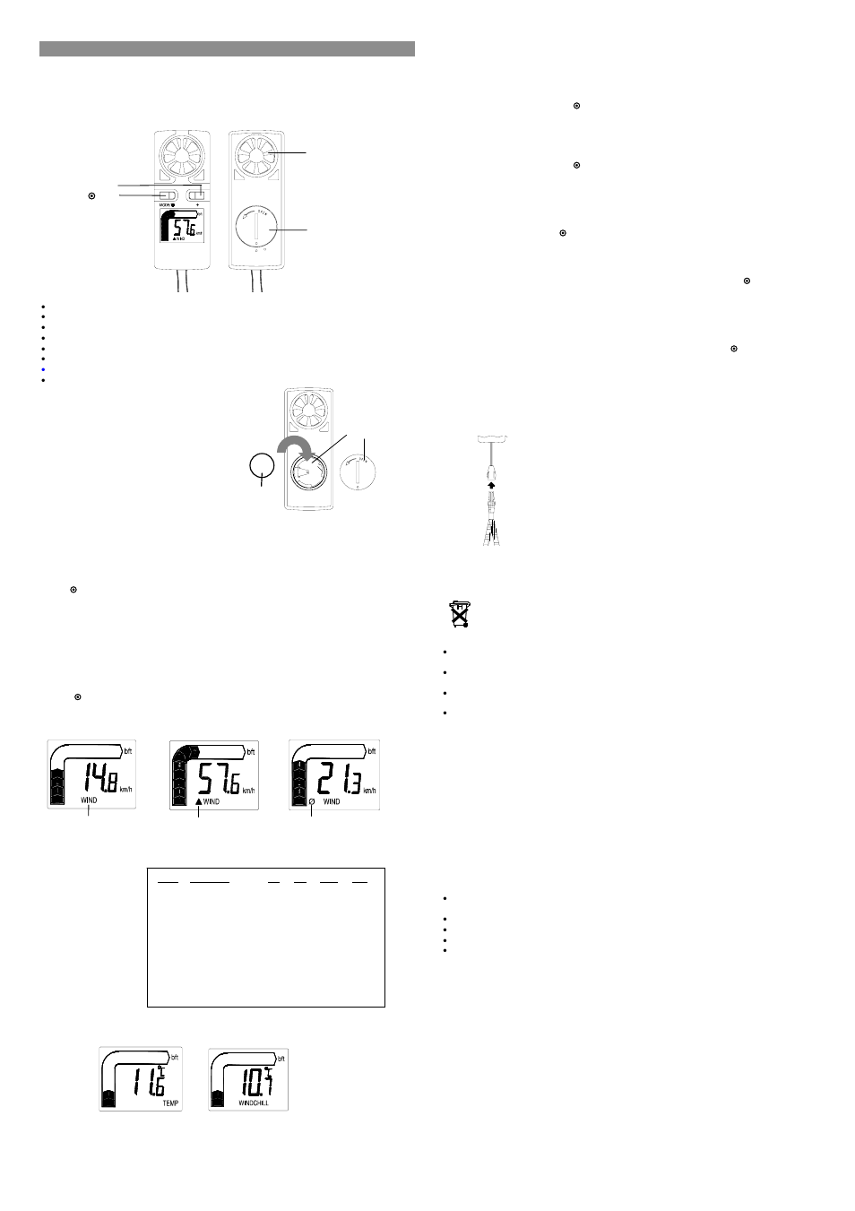 Velleman DVM9500 User Manual | 1 page
