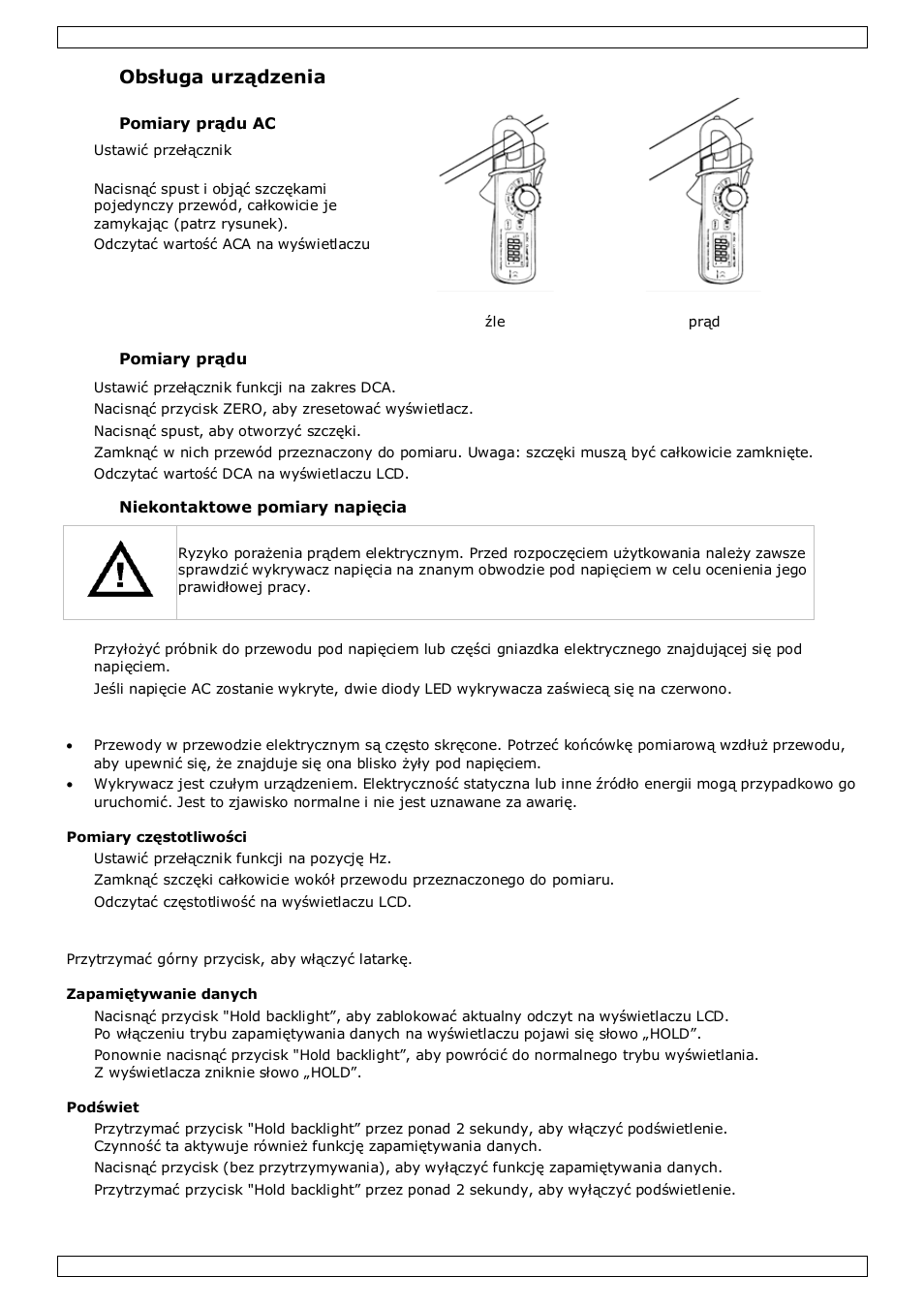 Obsługa urządzenia | Velleman DCM269 User Manual | Page 22 / 28