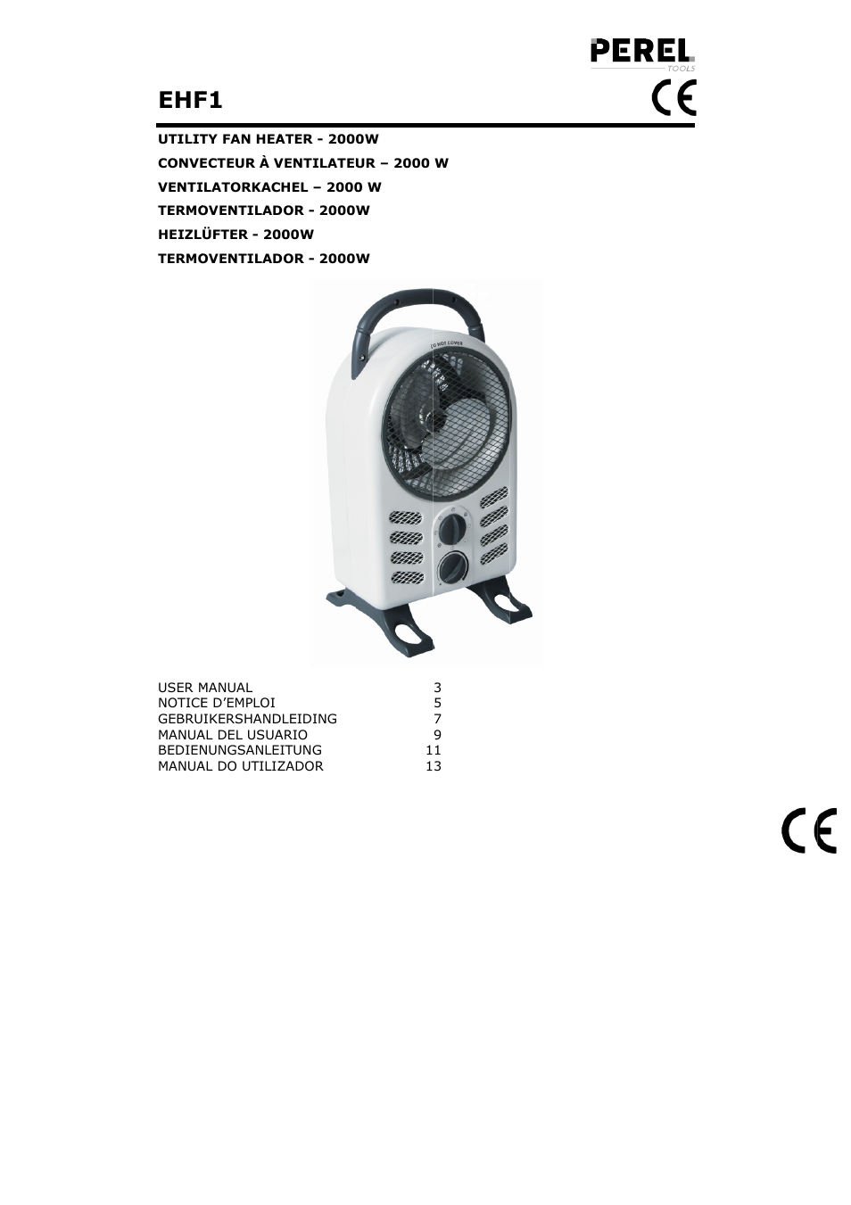 Velleman EHF1 User Manual | 17 pages