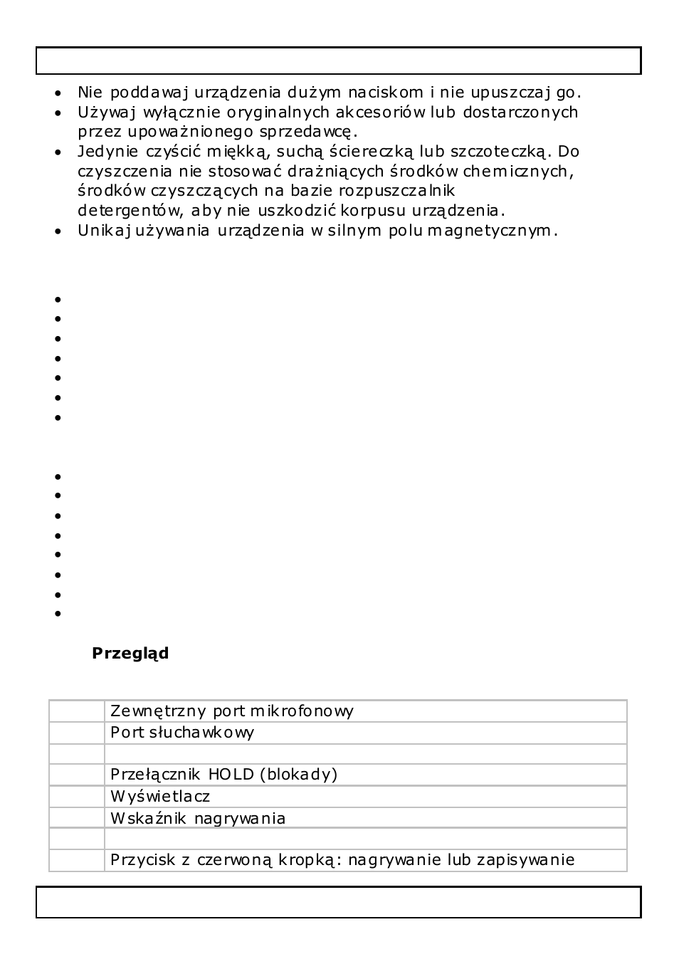 Funkcje, Przegląd | Velleman MVR4 User Manual | Page 57 / 71