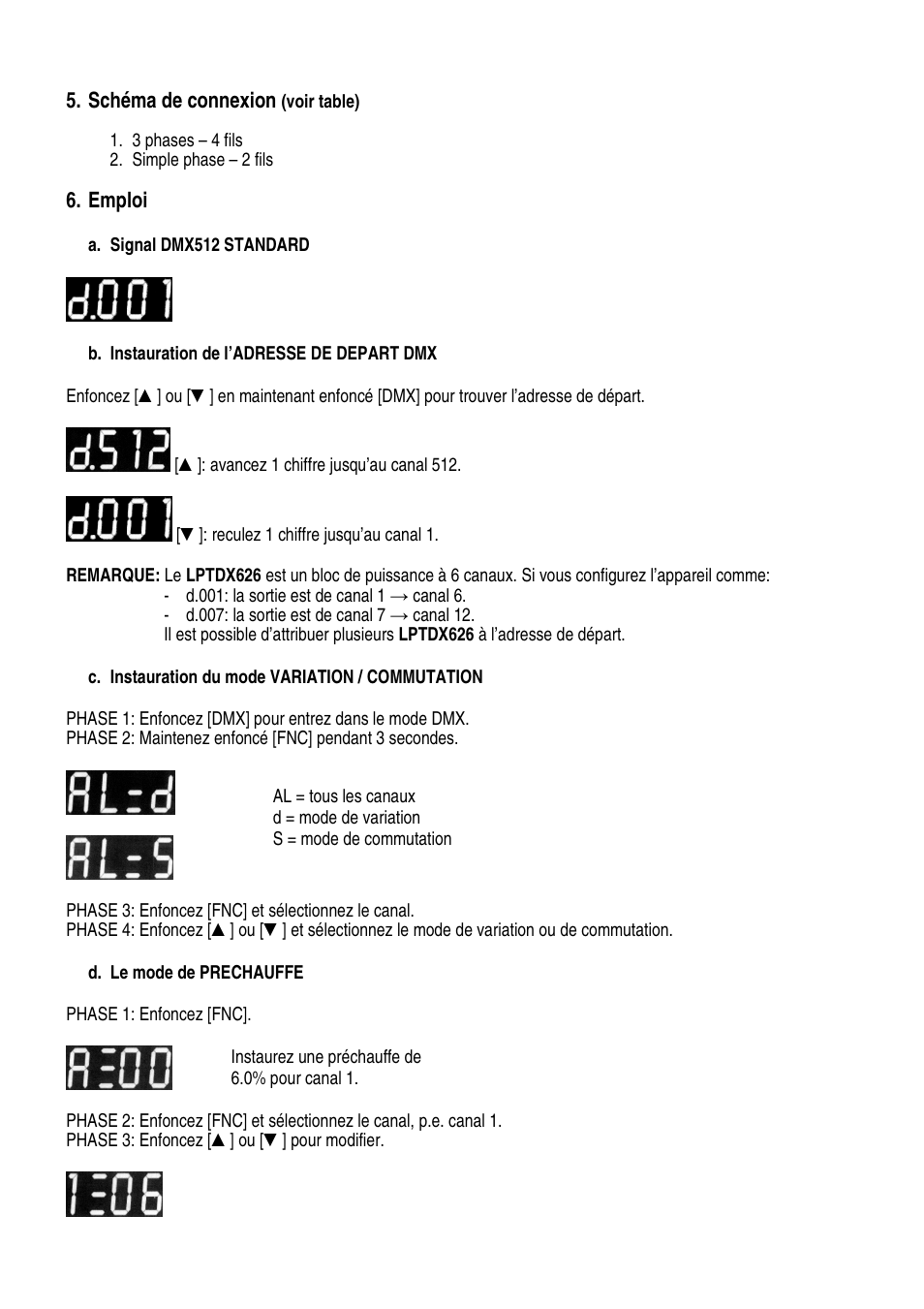 Velleman LPTDX626 User Manual | Page 11 / 20