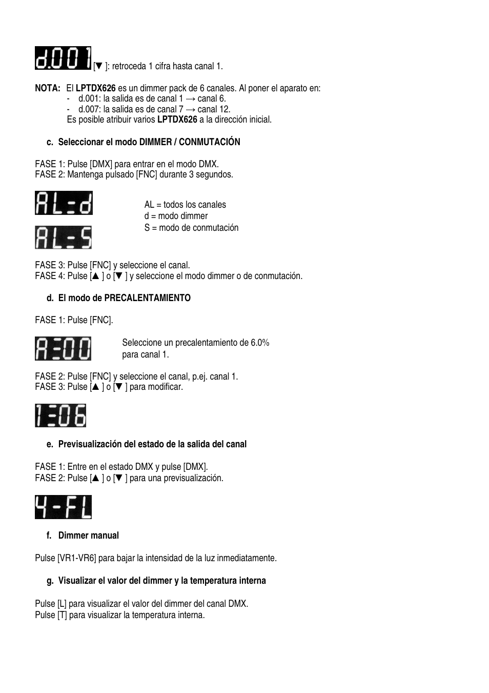 Velleman LPTDX626 User Manual | Page 15 / 20