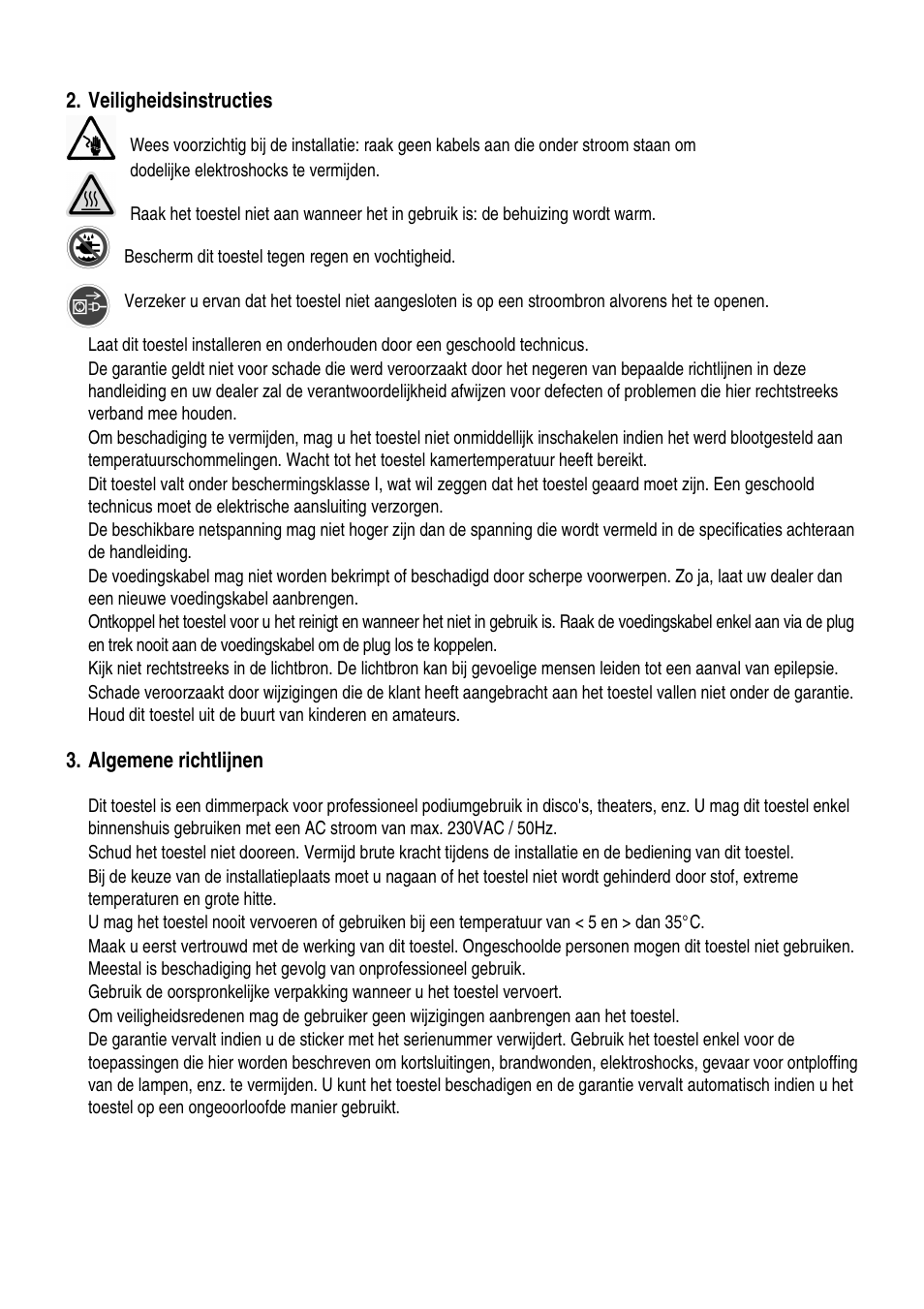 Velleman LPTDX626 User Manual | Page 6 / 20