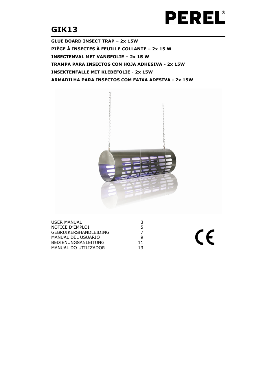 Velleman GIK13 User Manual | 16 pages