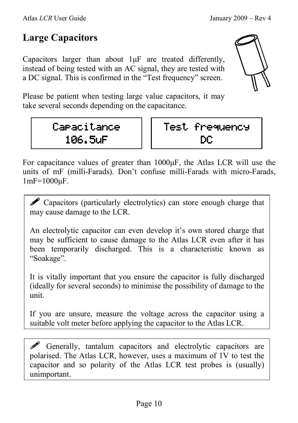 Velleman LCR40 User Manual | Page 10 / 20