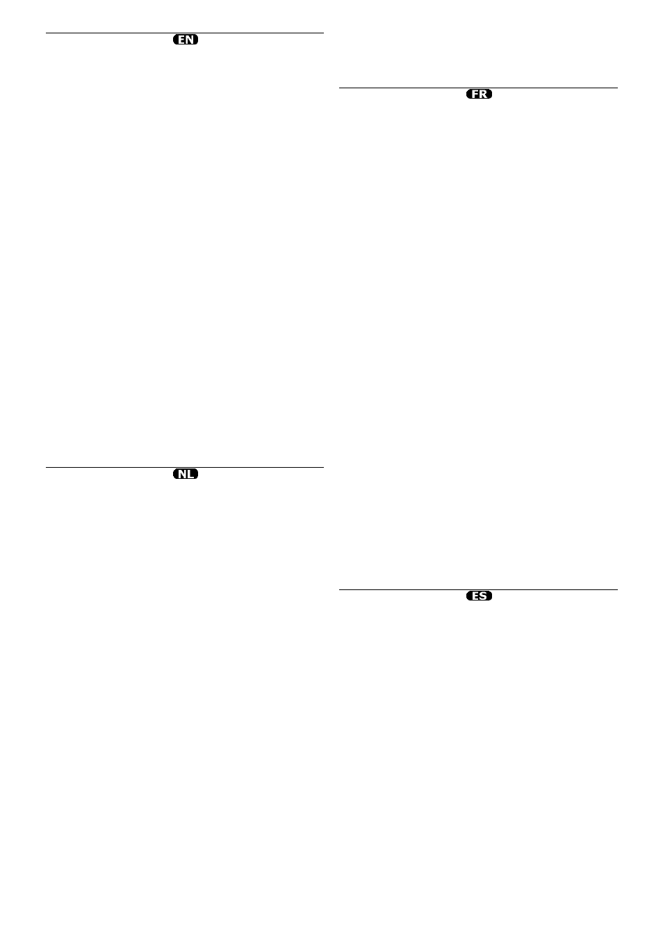 Warranty - garantie - garantia - gwarancja | Velleman HAM25 User Manual | Page 13 / 14