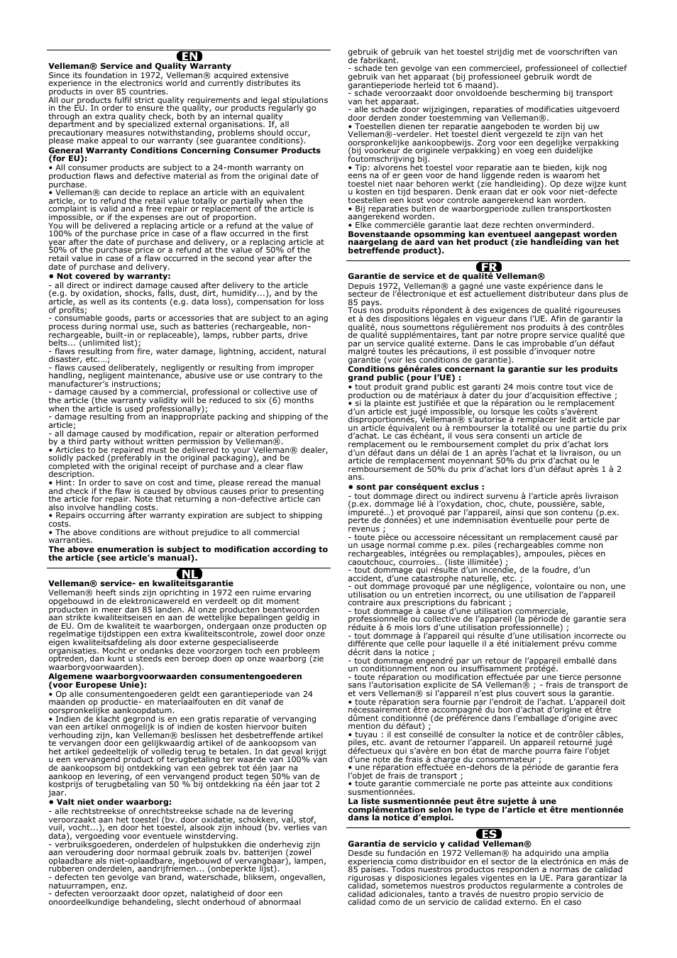 Velleman E305DIN1 User Manual | Page 3 / 4