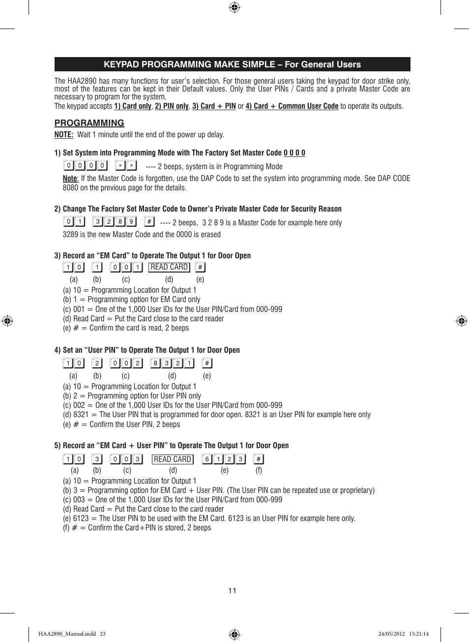 Velleman HAA2890 User Manual | Page 11 / 34