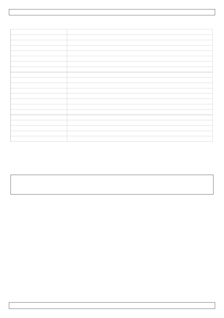 Especificaciones | Velleman MICW30A-B-C-D-E-F-G-H User Manual | Page 18 / 29