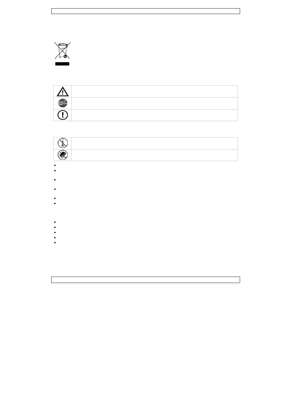 User manual, User ma, Anual | Velleman CAMCOLBUL33 User Manual | Page 3 / 16