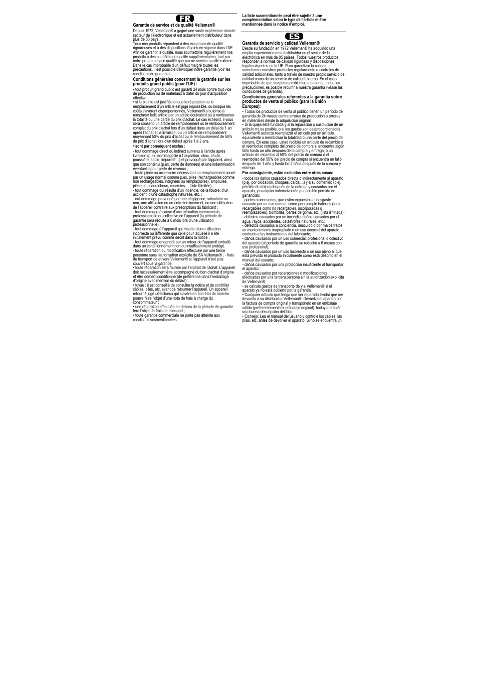 Velleman CAMCOLVC20 User Manual | Page 79 / 81