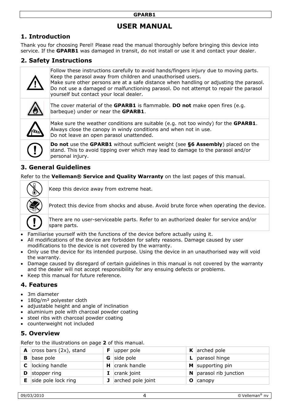 Er man | Velleman GPARB1 User Manual | Page 4 / 18