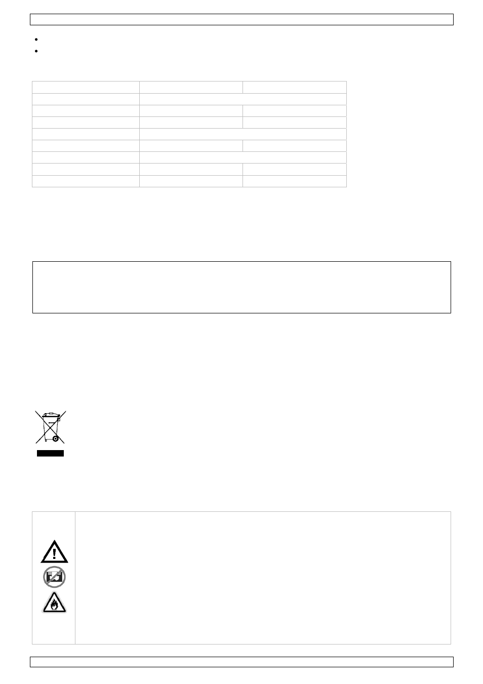 Mode d'emploi, Mode, E d’em | Mploi, Tech, Intro, Cons, Nische s, Oduction, Signes de | Velleman CFAN0335 User Manual | Page 7 / 19