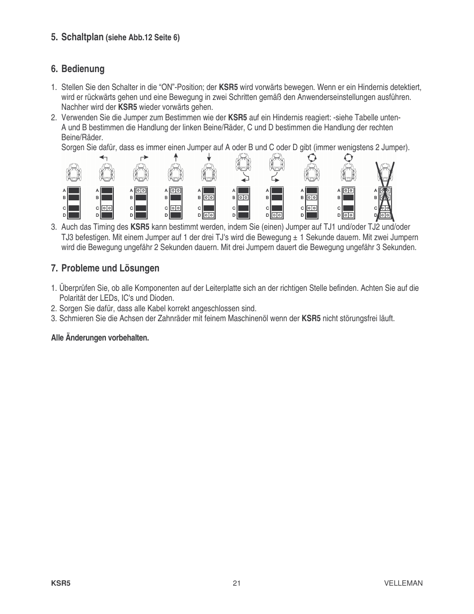 Velleman KSR5 User Manual | Page 21 / 21