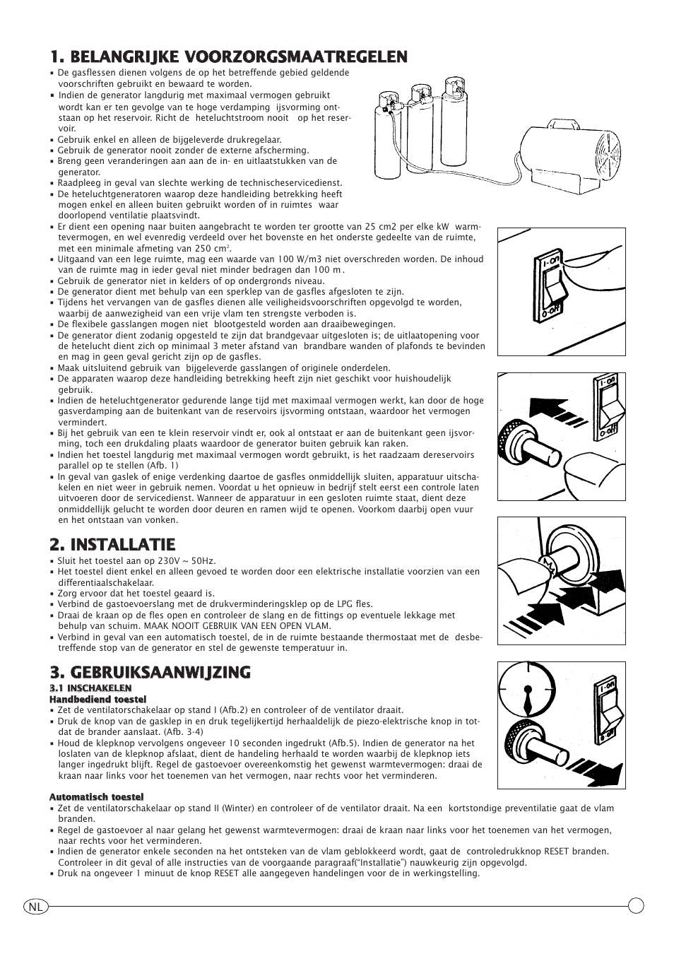 Iin ns st ta al ll la at tiie e, G ge eb br ru uiik ks sa aa an nw wiijjz ziin ng g | Velleman ASTRO-10 User Manual | Page 10 / 41