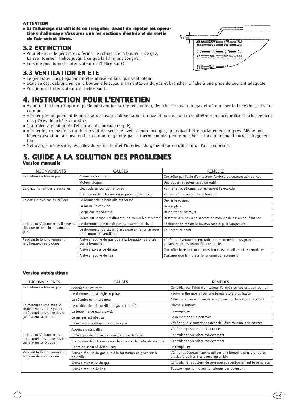 33 2 e ex xt tiin nc ct tiio on n | Velleman ASTRO-10 User Manual | Page 7 / 41