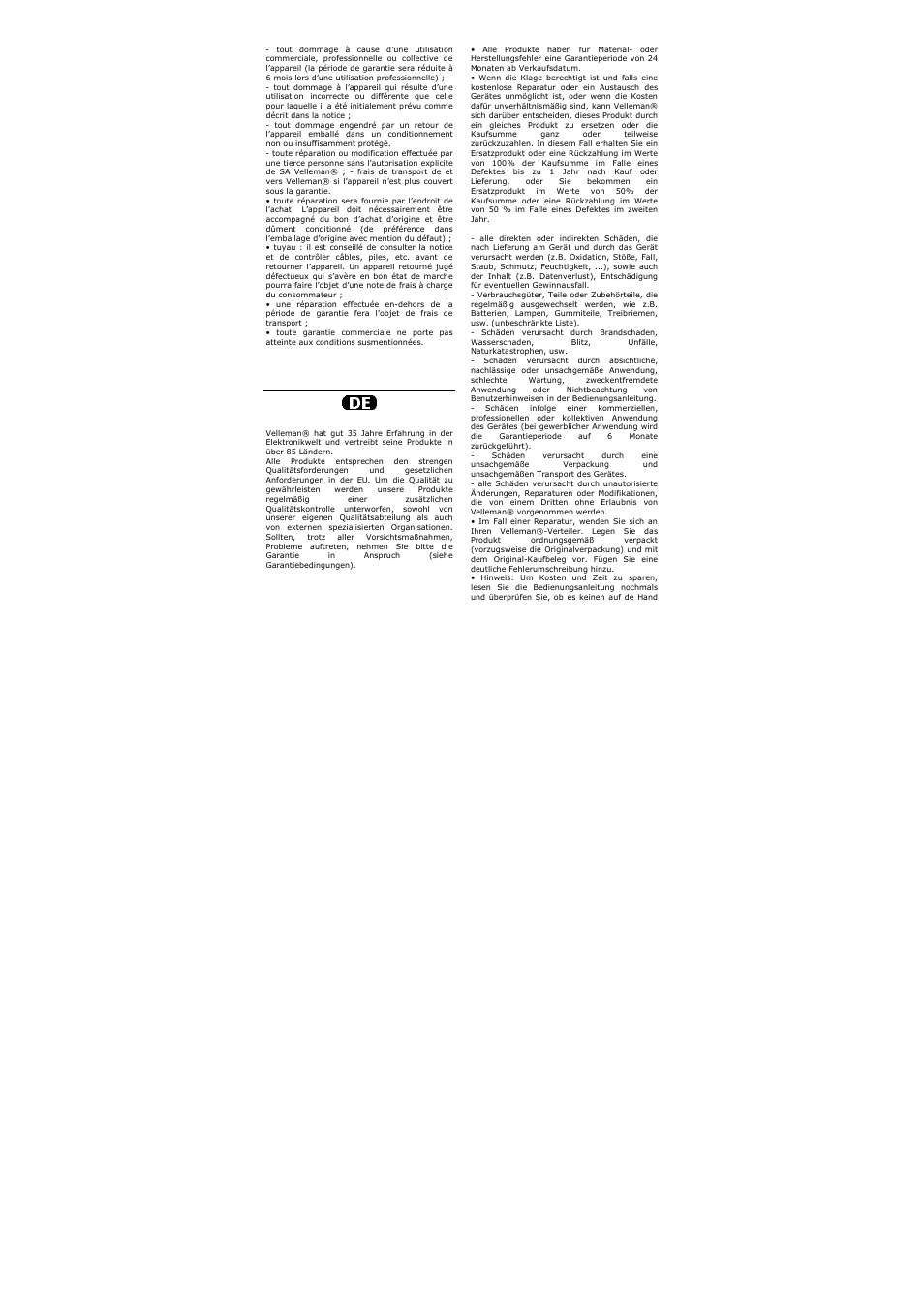 Velleman CAMCOLD14 User Manual | Page 14 / 15