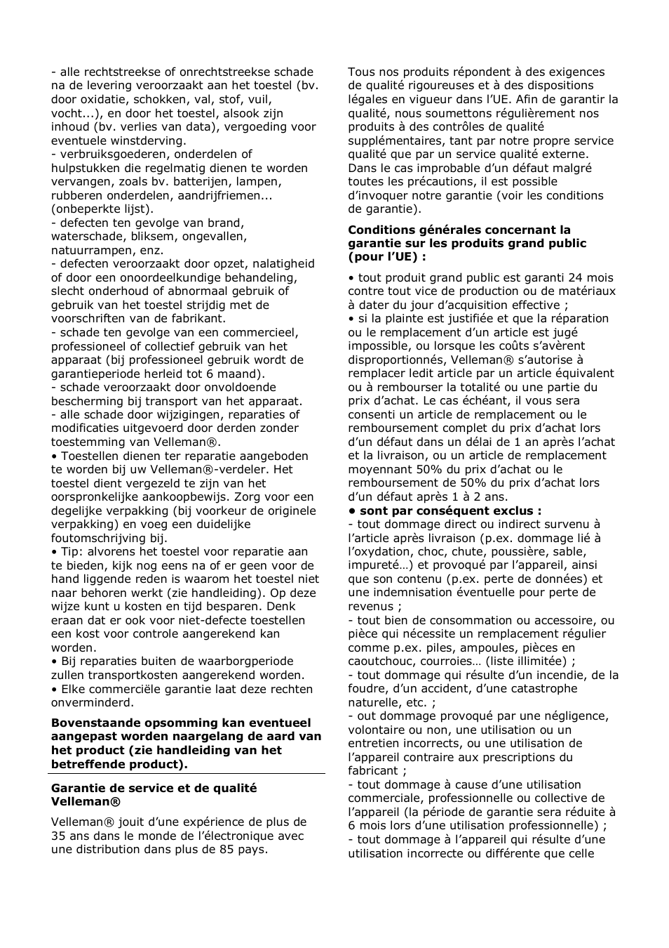 Velleman DVM401 User Manual | Page 48 / 51
