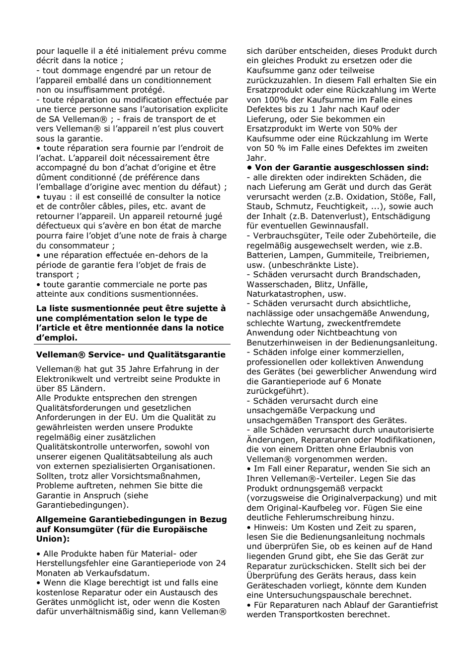 Velleman DVM401 User Manual | Page 49 / 51
