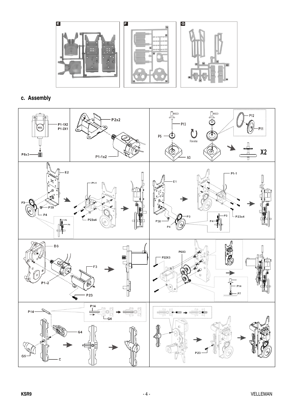 Velleman KSR9 User Manual | Page 4 / 17