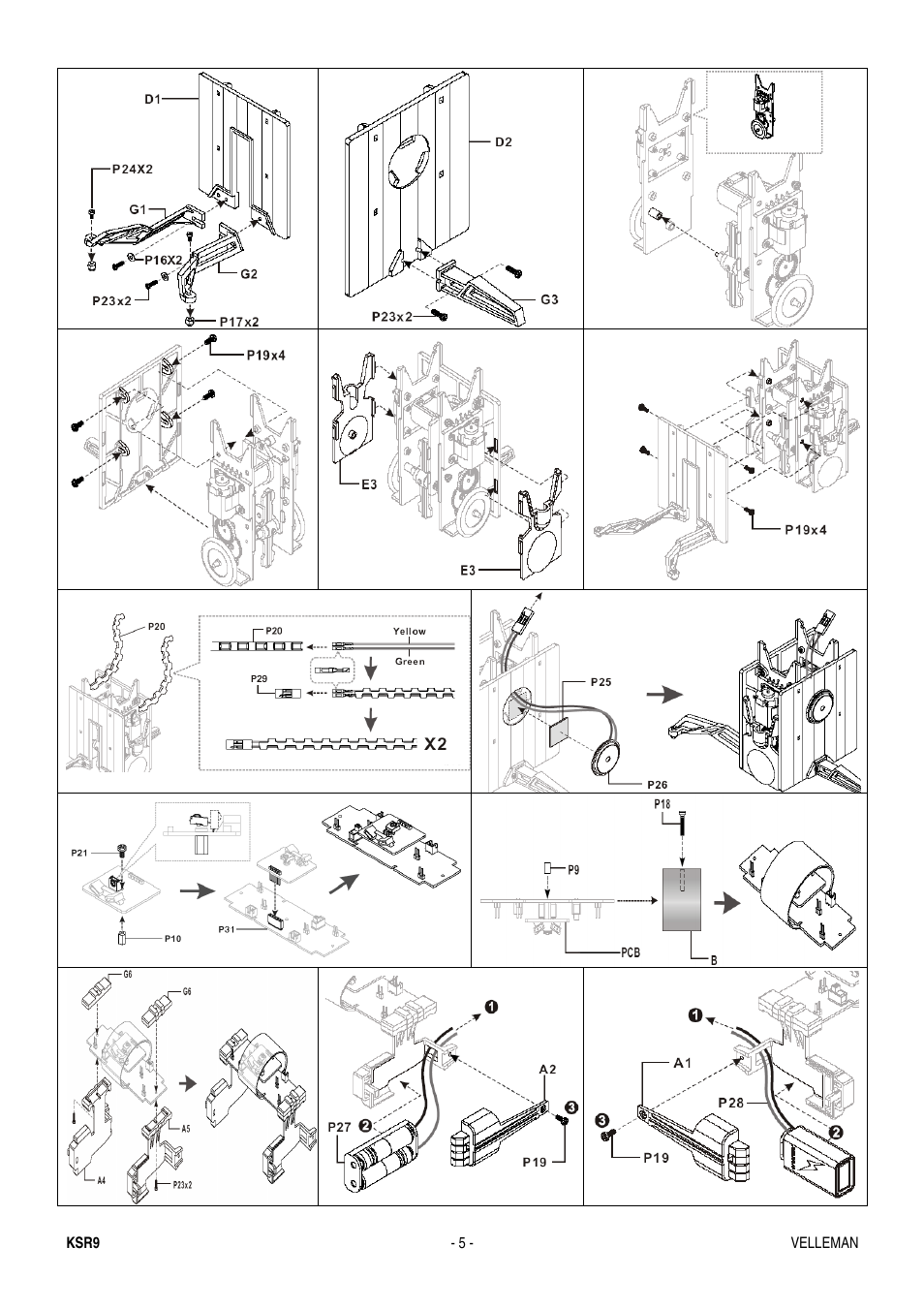 Velleman KSR9 User Manual | Page 5 / 17