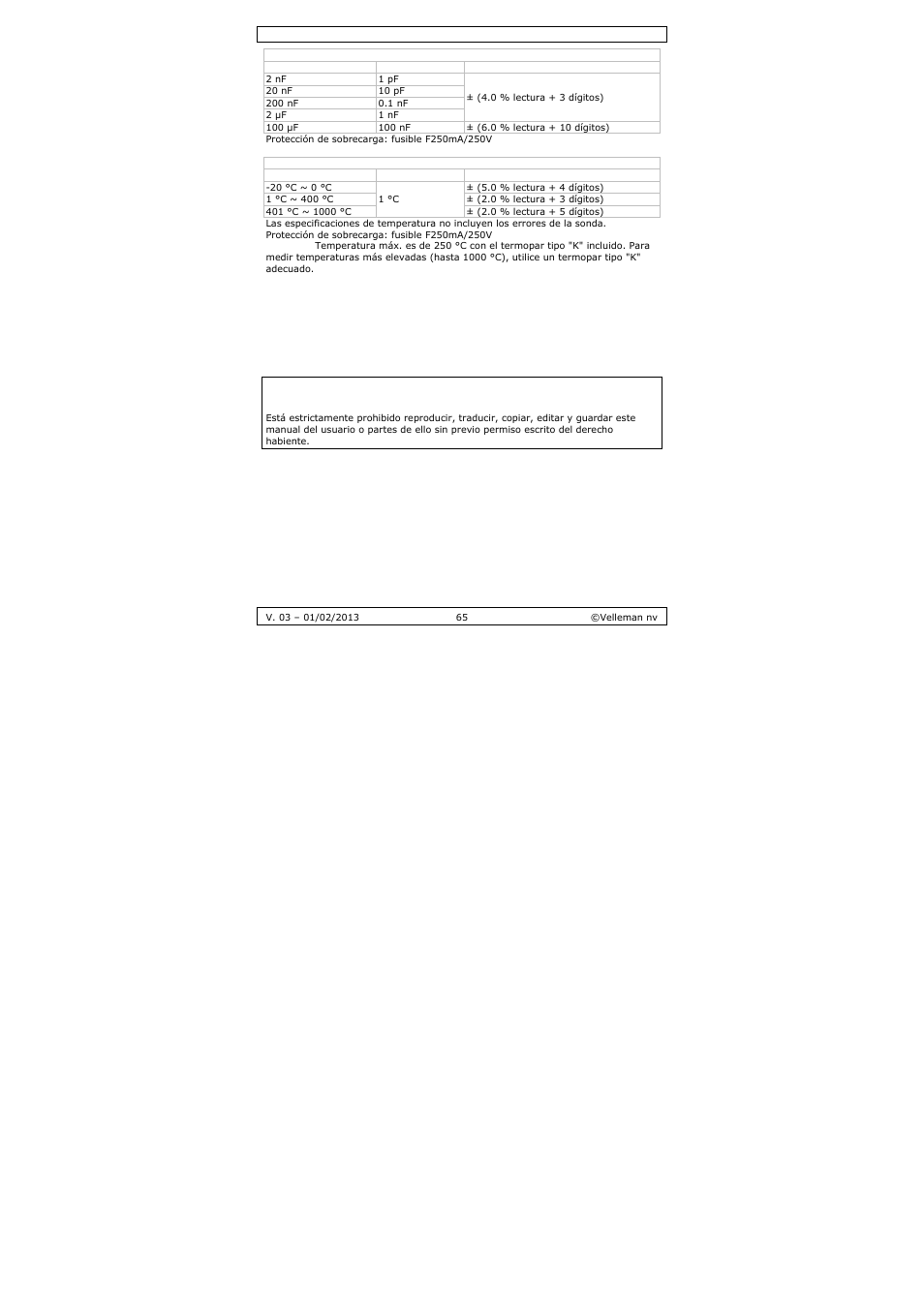 Velleman DVM893 User Manual | Page 65 / 84