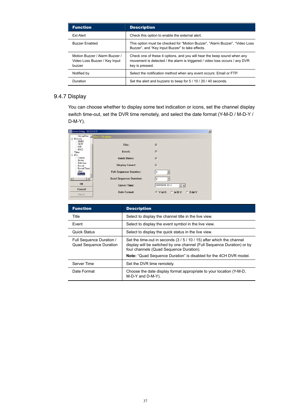 7 display | Velleman Central Management System User Manual | Page 40 / 43