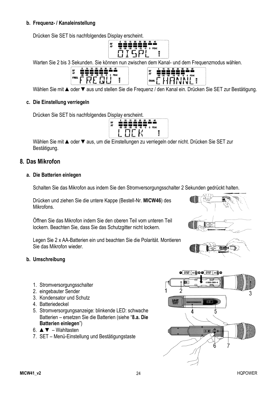 Velleman MICW41 User Manual | Page 24 / 34