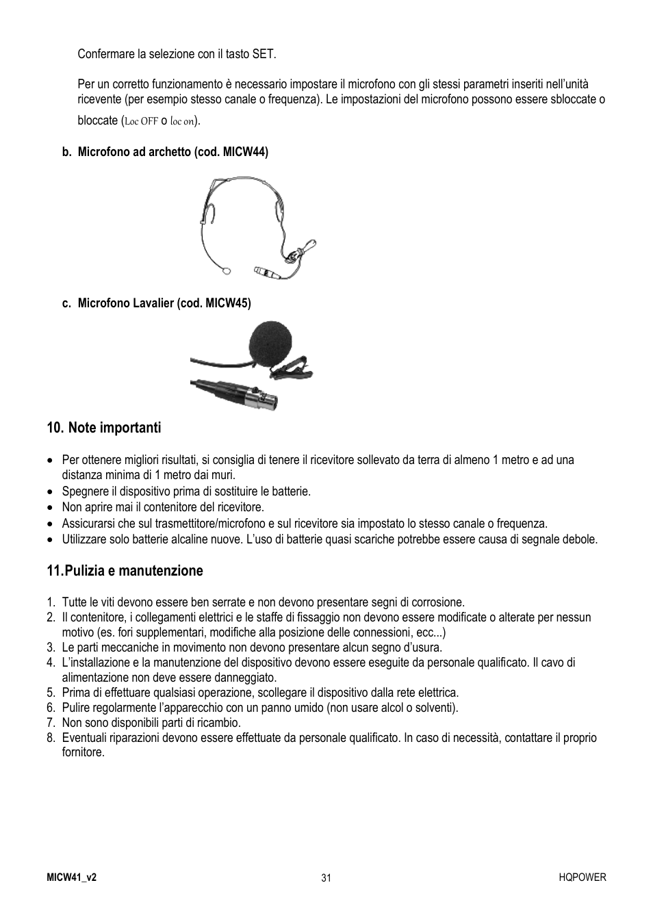 Velleman MICW41 User Manual | Page 31 / 34