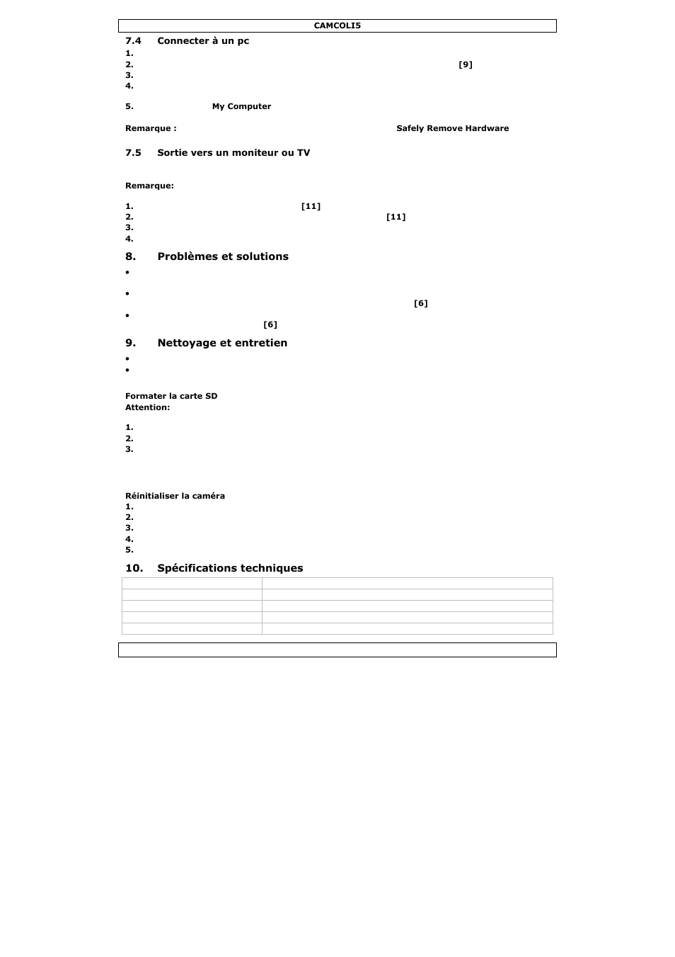 Velleman CAMCOLI5 User Manual | Page 21 / 37