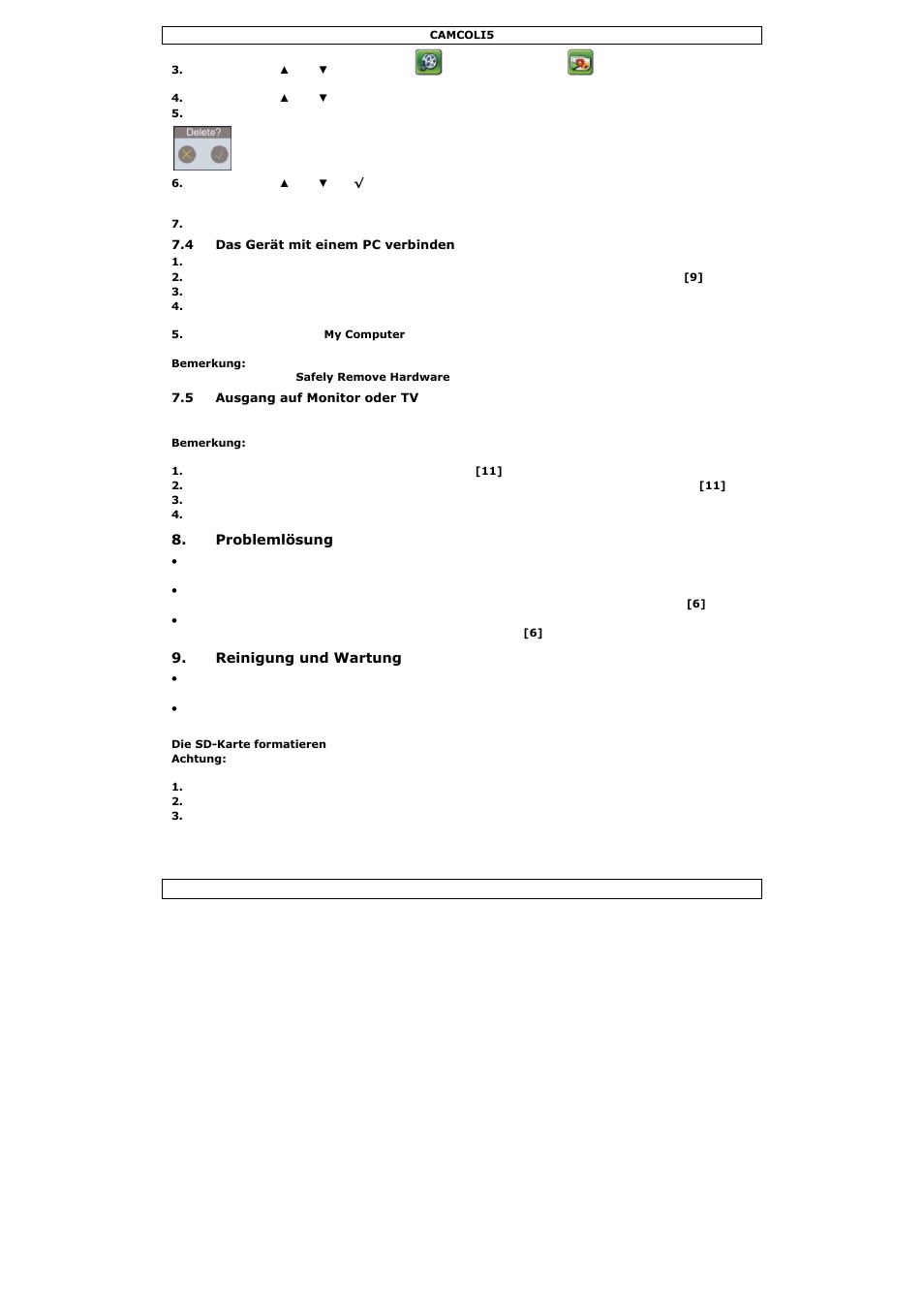 Velleman CAMCOLI5 User Manual | Page 34 / 37