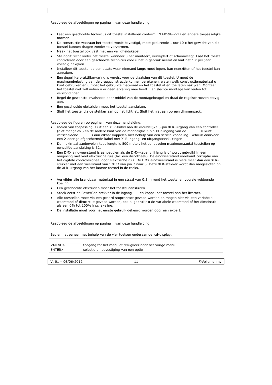 Velleman LX102 User Manual | Page 11 / 37