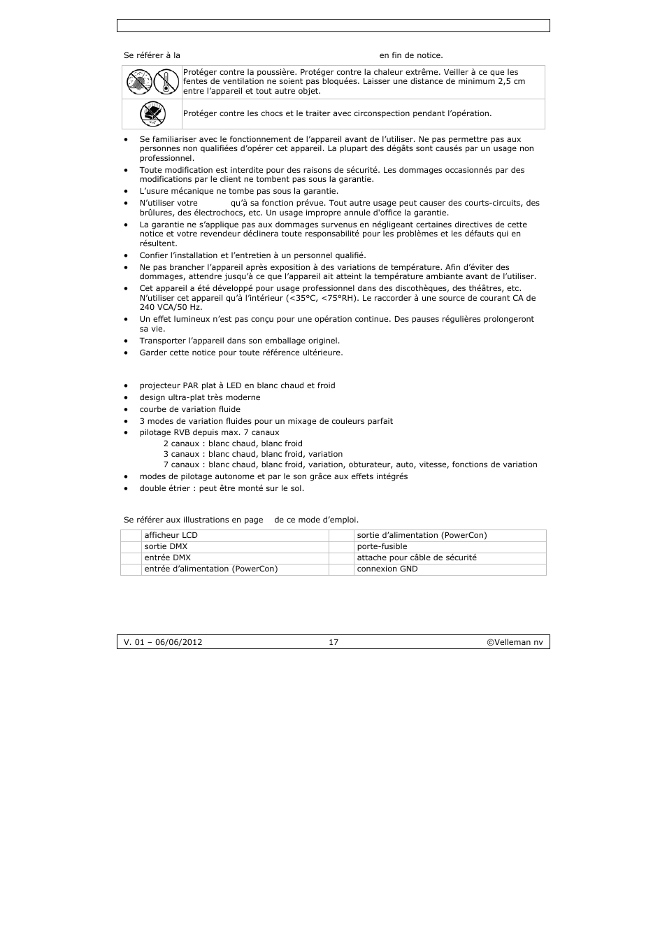 Velleman LX102 User Manual | Page 17 / 37