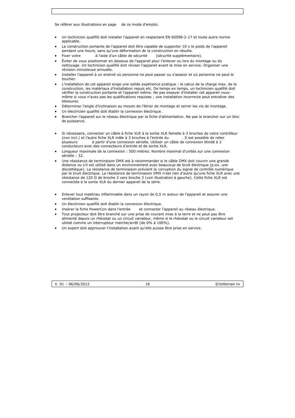 Velleman LX102 User Manual | Page 18 / 37