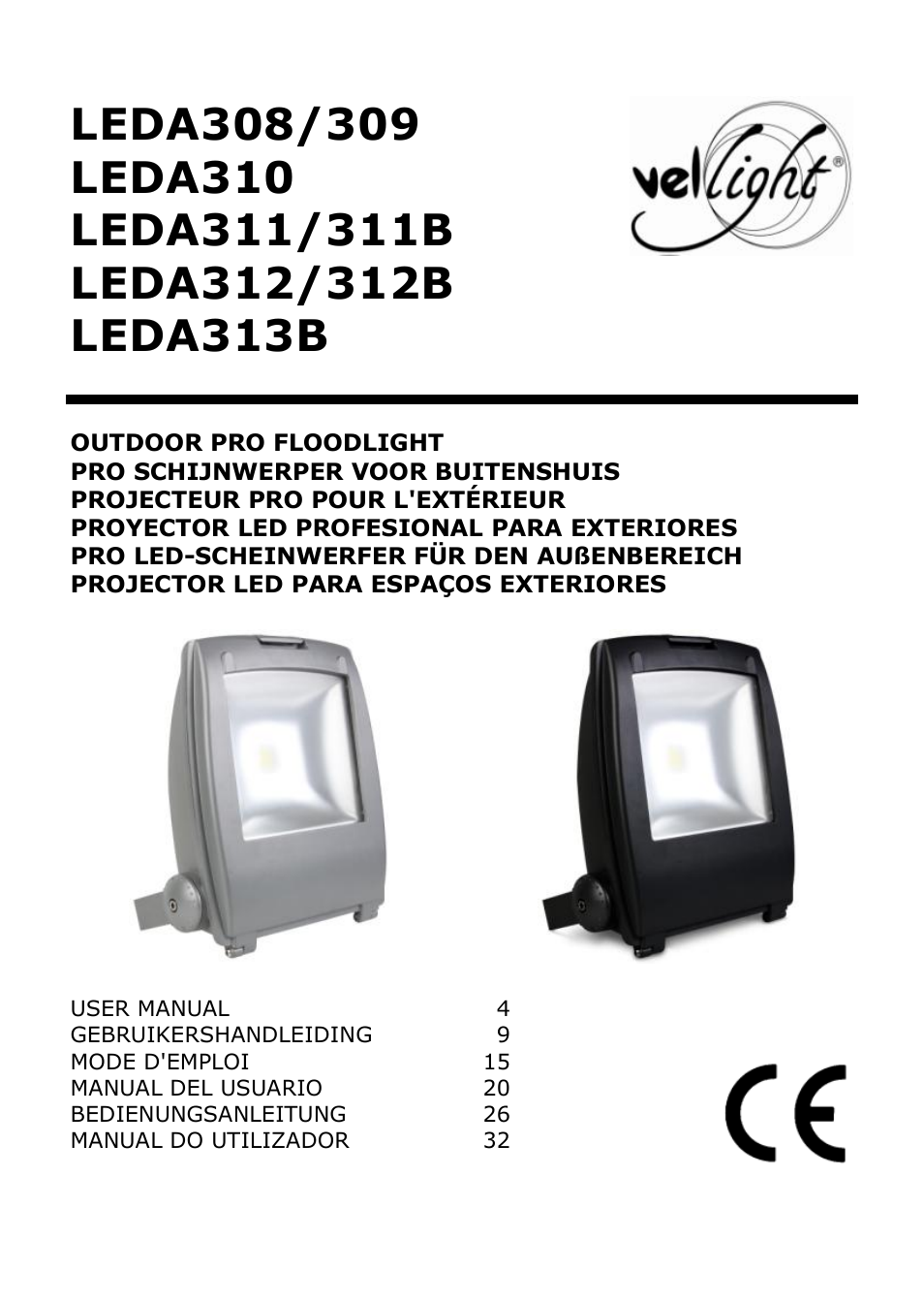 Velleman LEDA313 User Manual | 40 pages