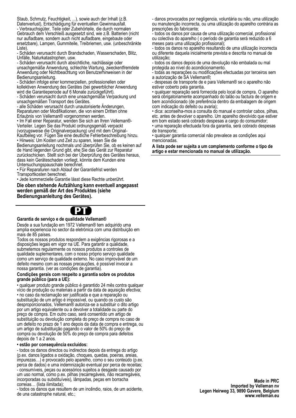Velleman LEDA313 User Manual | Page 40 / 40