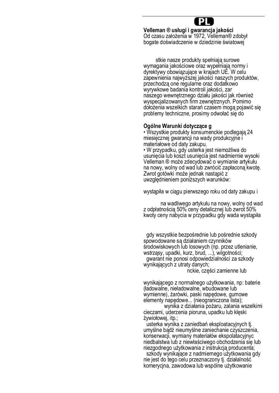 Velleman DVM8020 User Manual | Page 37 / 38