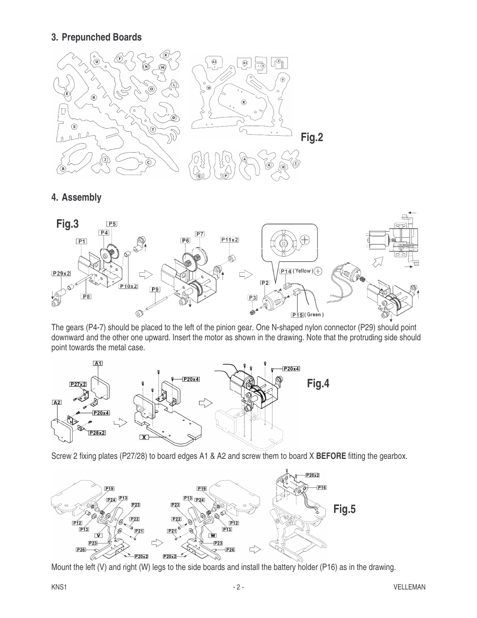 Fig.2 fig.3 fig.4 fig.5 | Velleman KNS1 User Manual | Page 2 / 9