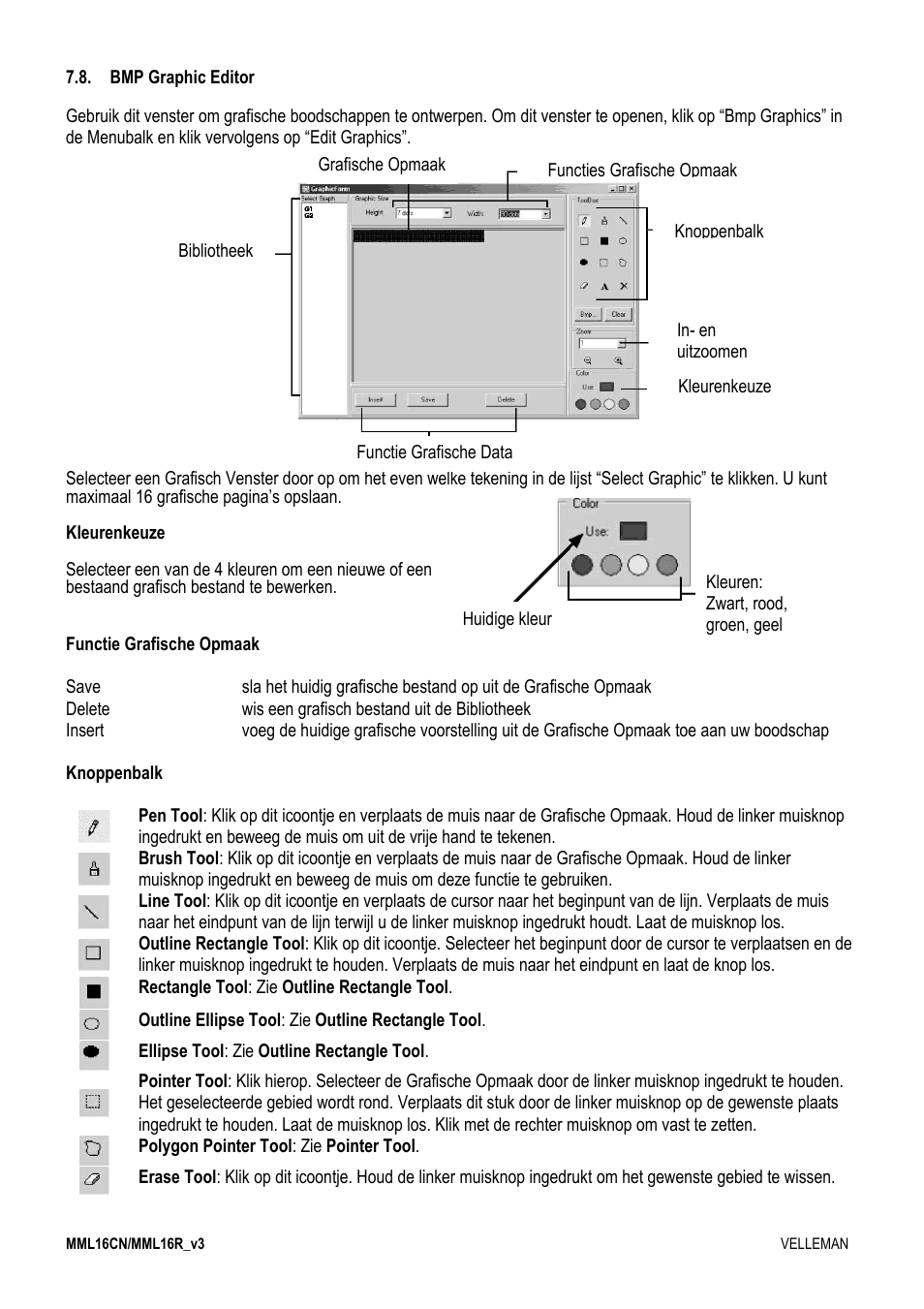 Velleman MML16CN User Manual | Page 24 / 76