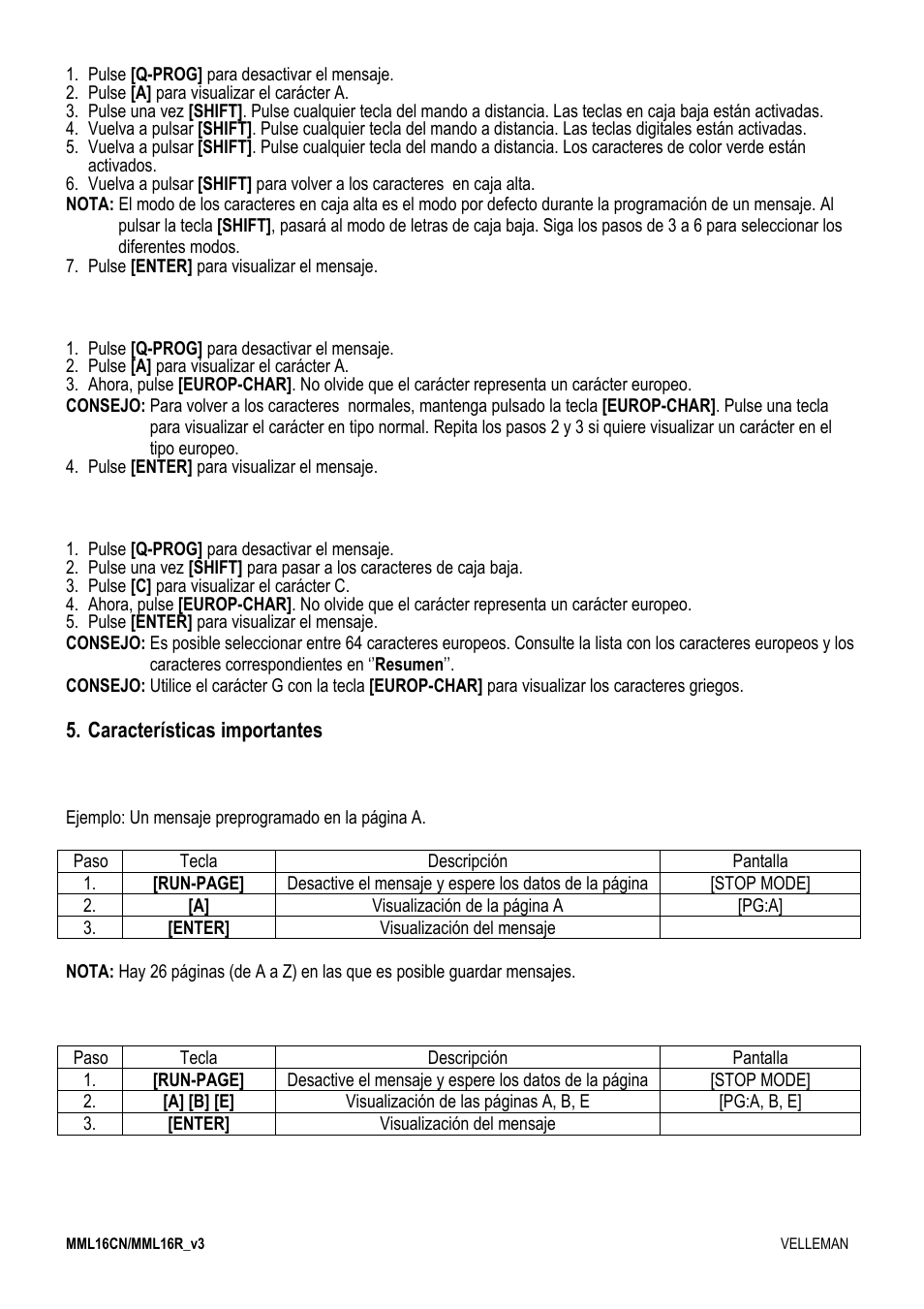 Velleman MML16CN User Manual | Page 46 / 76