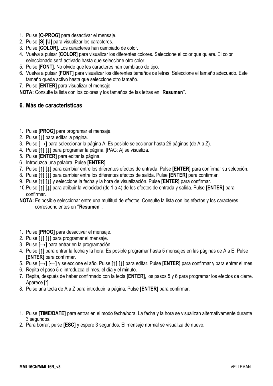 Velleman MML16CN User Manual | Page 47 / 76
