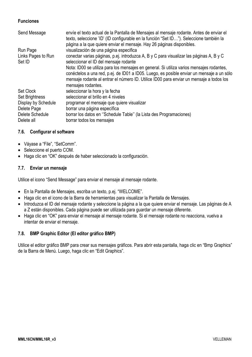 Velleman MML16CN User Manual | Page 52 / 76