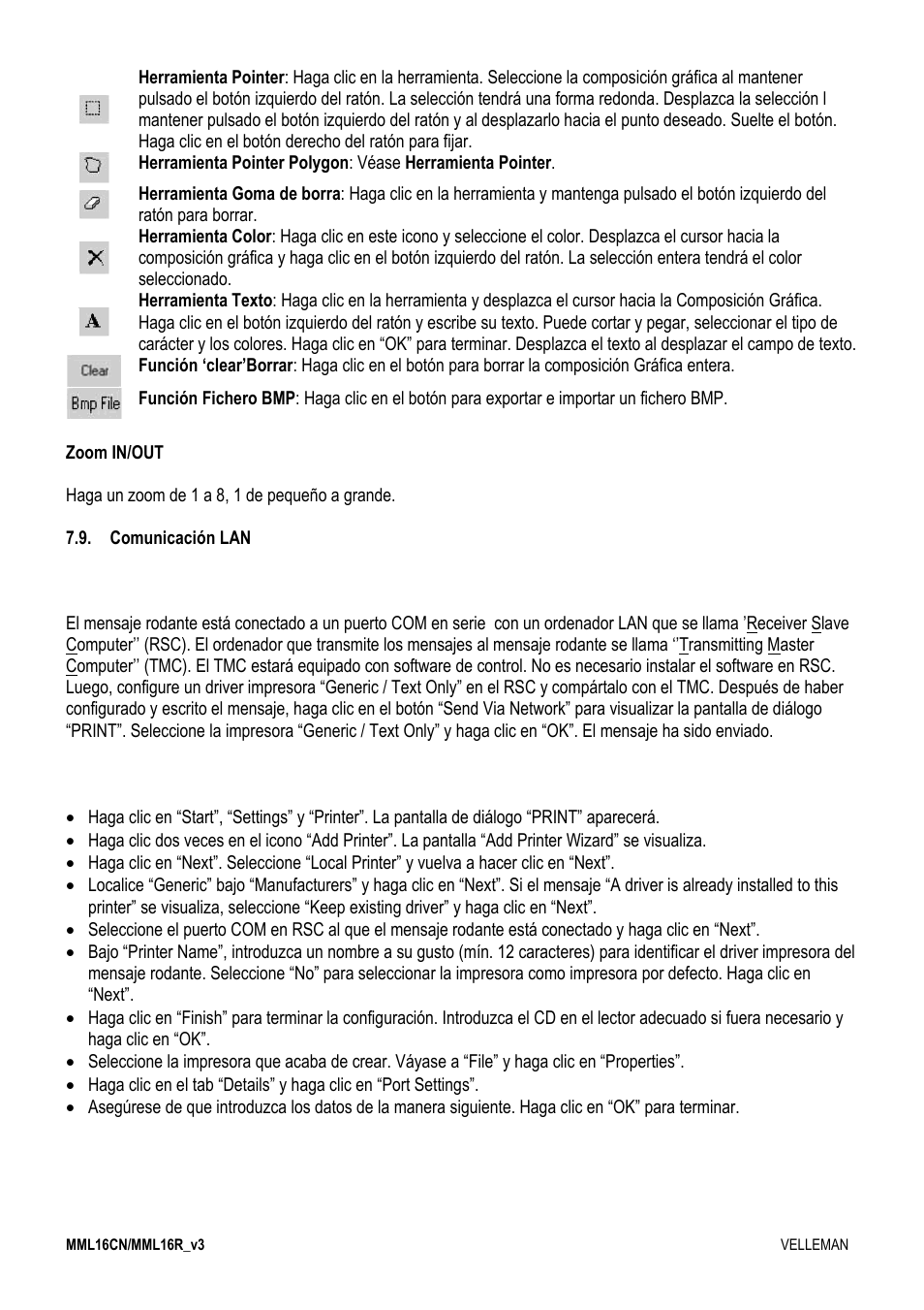Velleman MML16CN User Manual | Page 54 / 76