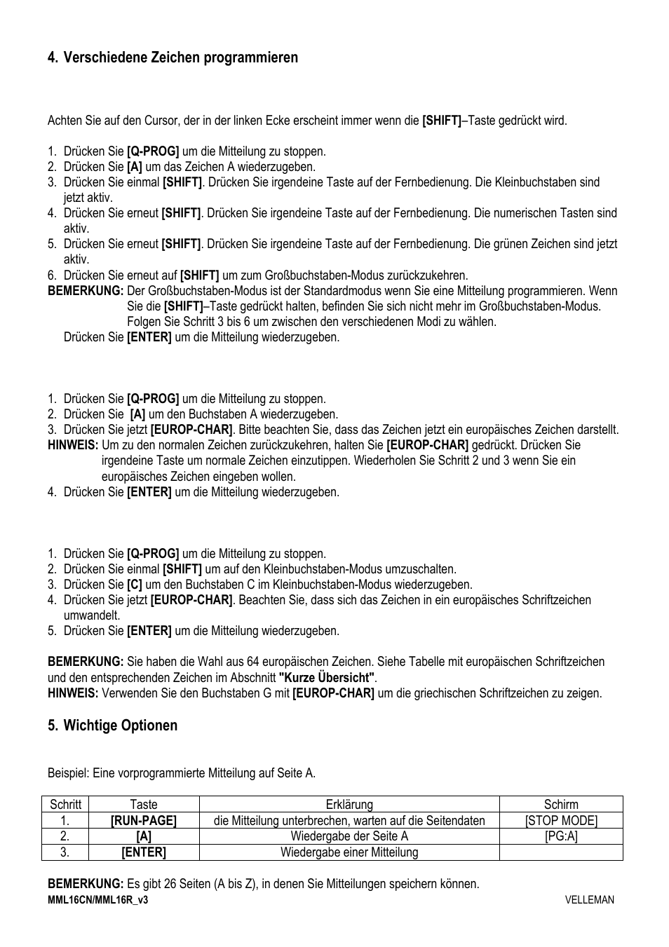 Velleman MML16CN User Manual | Page 61 / 76
