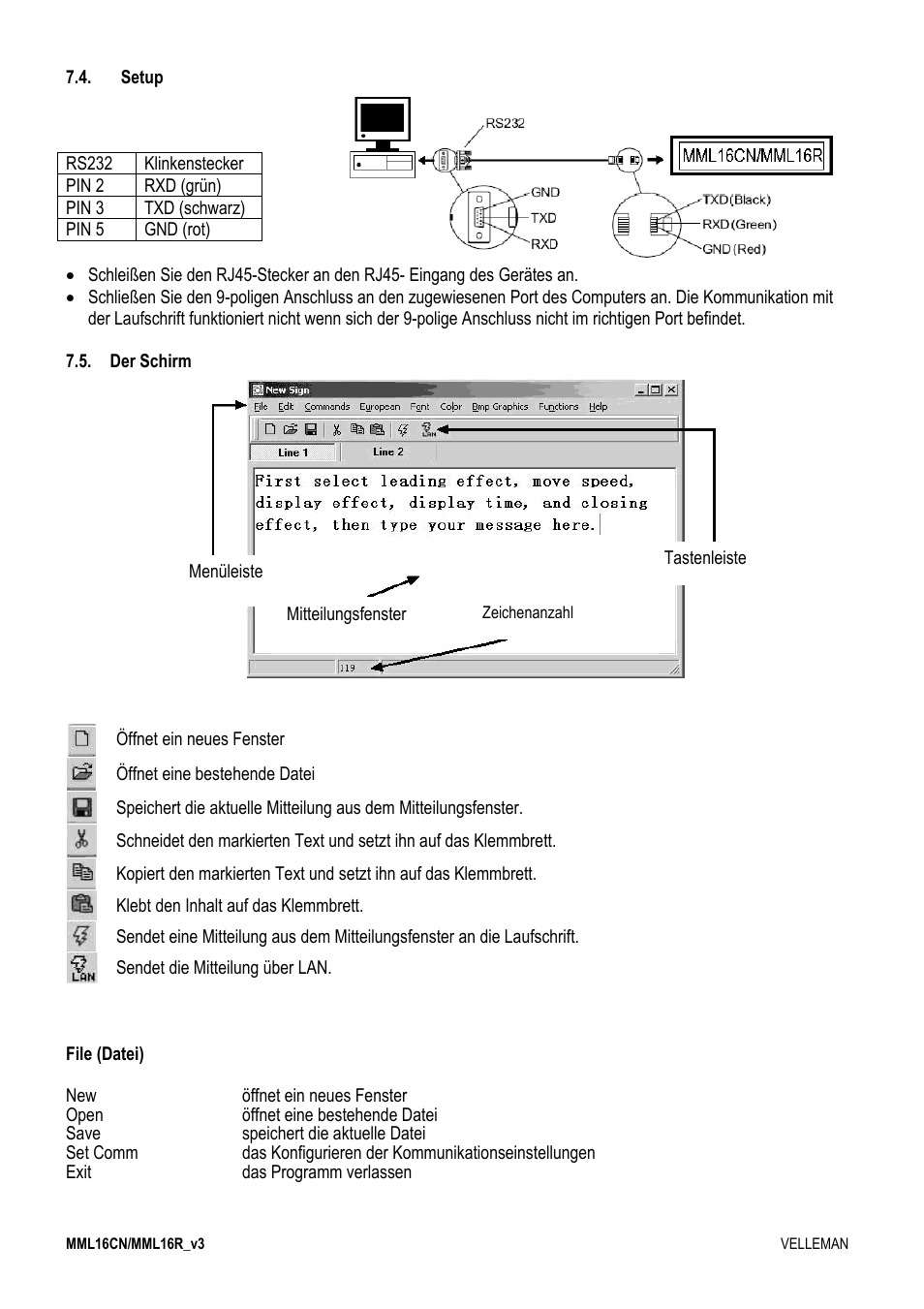 Velleman MML16CN User Manual | Page 65 / 76