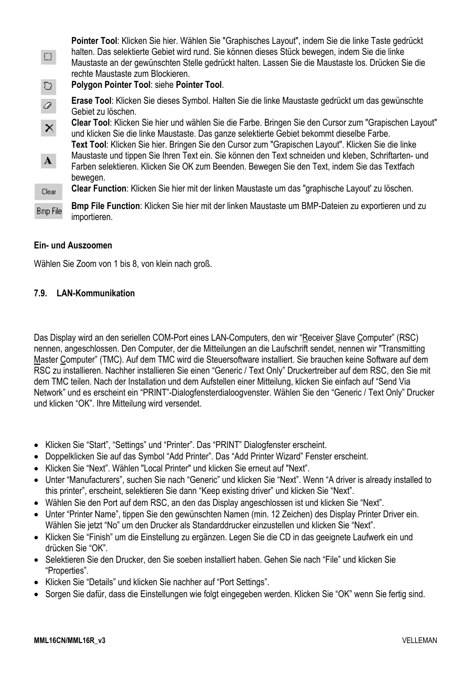 Velleman MML16CN User Manual | Page 69 / 76