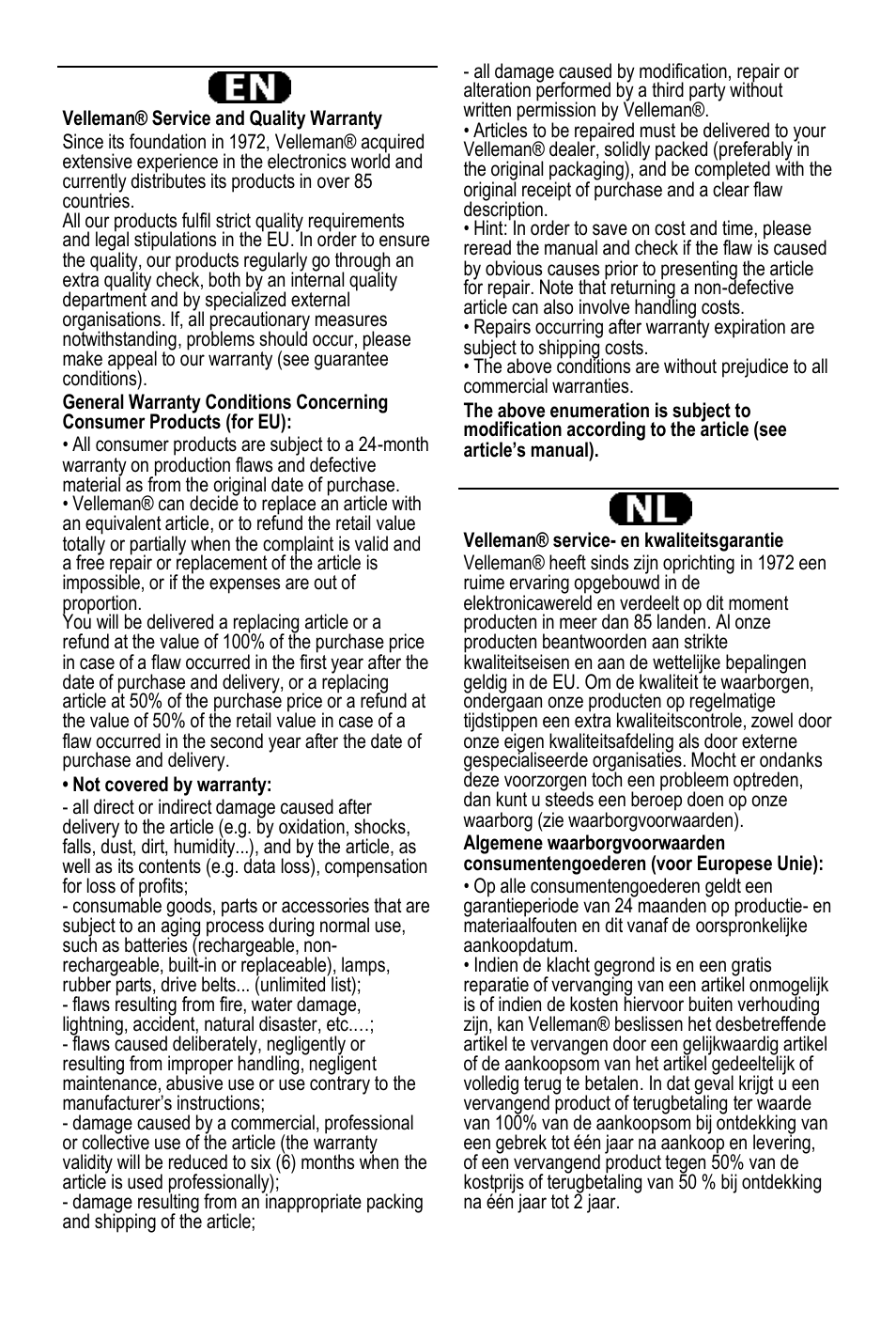 Velleman CAMIP15 User Manual | Page 59 / 62