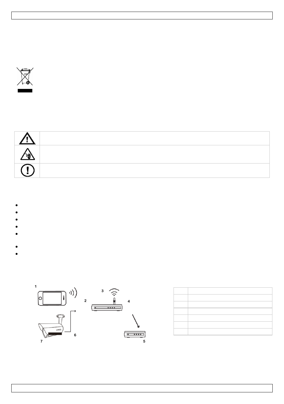 Guía rápida, Introducción, Instrucciones de seguridad | Normas generales, Descripción | Velleman CAMIP13 User manual User Manual | Page 20 / 33