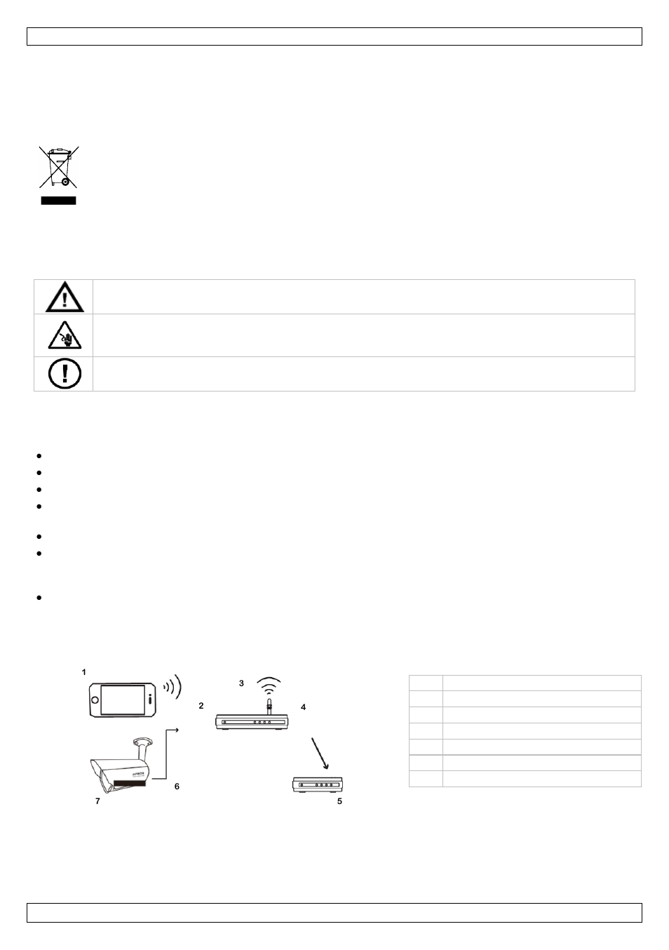 Korte handleiding, Inleiding, Veiligheidsinstructies | Algemene richtlijnen, Overzicht | Velleman CAMIP13 User manual User Manual | Page 8 / 33