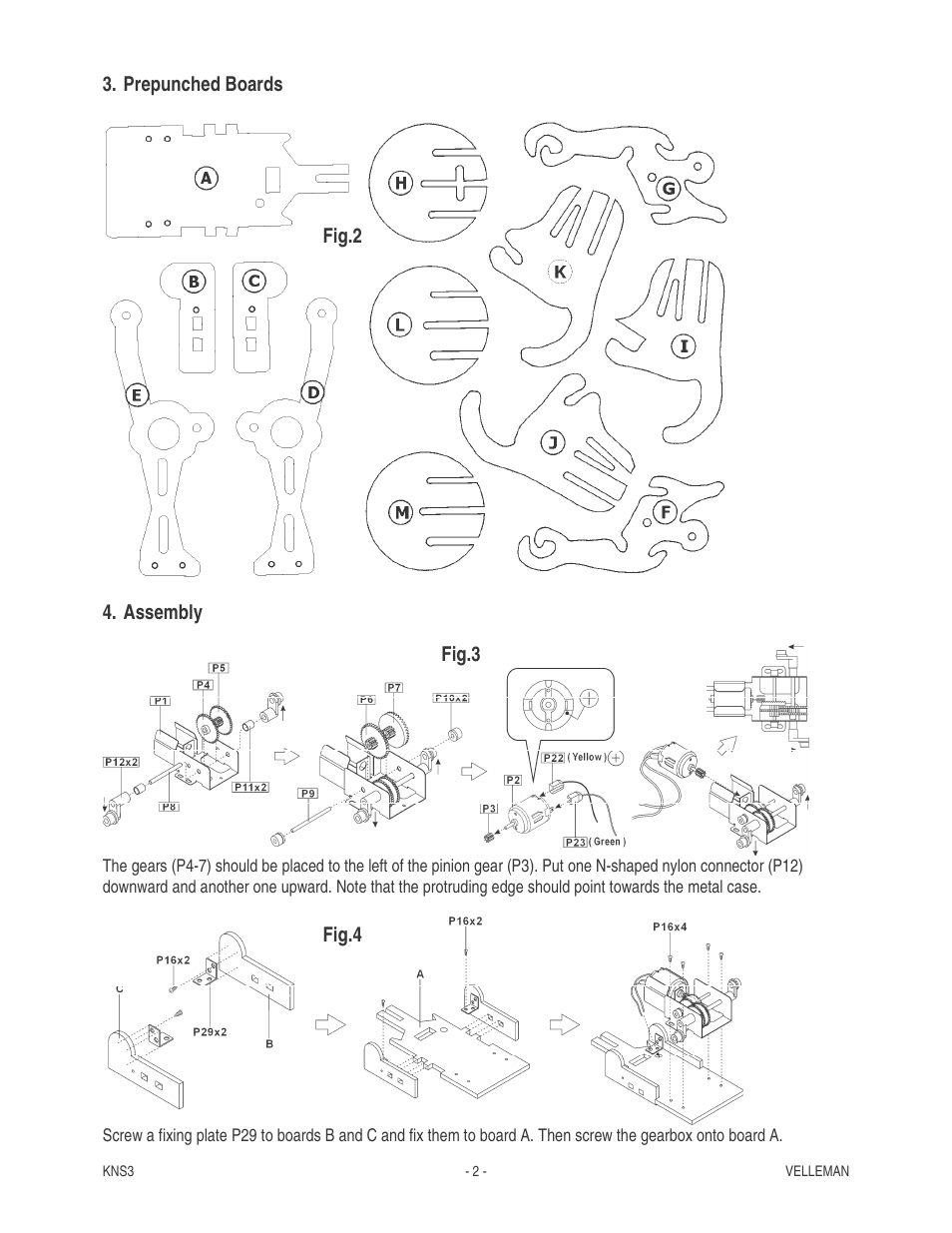 Velleman KNS3 User Manual | Page 2 / 9